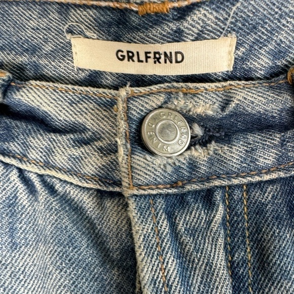 GRLFRND Karolina Distressed High Rise Jeans size 27 - Picture 8 of 13